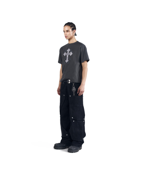 AAKAM(アーカム)の「Shift Repair Cotton Pants (Black)(その他パンツ・レディース・その他・1/2)」の7枚目の写真