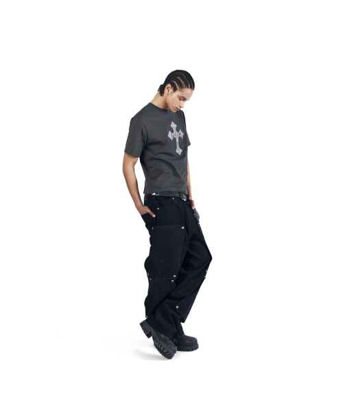 AAKAM(アーカム)の「Shift Repair Cotton Pants (Black)(その他パンツ・レディース・その他・1/2)」の9枚目の写真