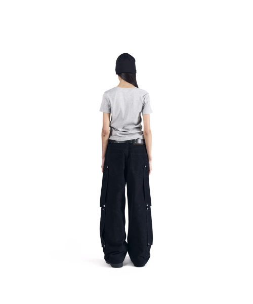 AAKAM(アーカム)の「Shift Repair Cotton Pants (Black)(その他パンツ・レディース・その他・1/2)」の13枚目の写真