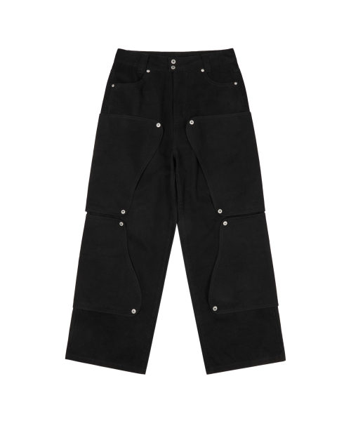 AAKAM(アーカム)の「Shift Repair Cotton Pants (Black)(その他パンツ・レディース・その他・1/2)」の16枚目の写真