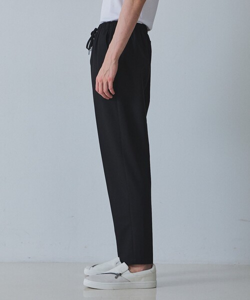 5351 POUR LES HOMMES(ゴーサンゴーイチプールオム)の「【ワンサイズ】ドローストリング スラックス パンツ(スラックス・メンズ・ホワイト/ブラック/インディゴブルー・フリー)」の11枚目の写真
