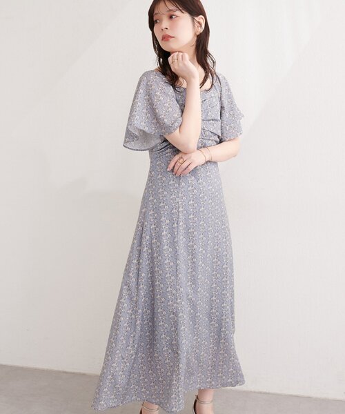 natural couture(ナチュラルクチュール)の「フロントタックデザインフレアワンピース(ワンピース・レディース・その他2/その他4/その他1/その他5/その他3/その他6・FREE)」の3枚目の写真