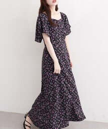 natural couture | フロントタックデザインフレアワンピース(ワンピース)