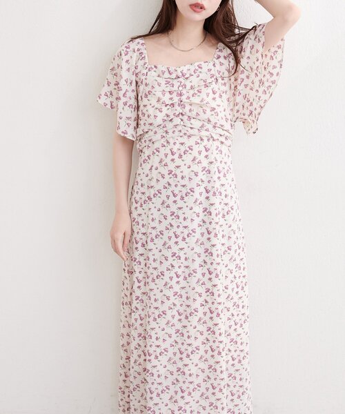 natural couture(ナチュラルクチュール)の「フロントタックデザインフレアワンピース(ワンピース・レディース・その他2/その他4/その他1/その他5/その他3/その他6・FREE)」の8枚目の写真
