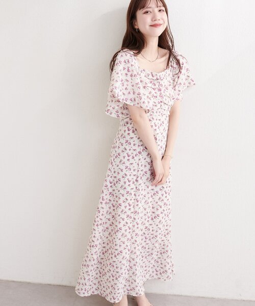 natural couture(ナチュラルクチュール)の「フロントタックデザインフレアワンピース(ワンピース・レディース・その他2/その他4/その他1/その他5/その他3/その他6・FREE)」の9枚目の写真