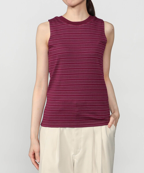 Yonetomi | 〈別注〉ボーダータンクトップ WOMEN（Tシャツ/カットソー