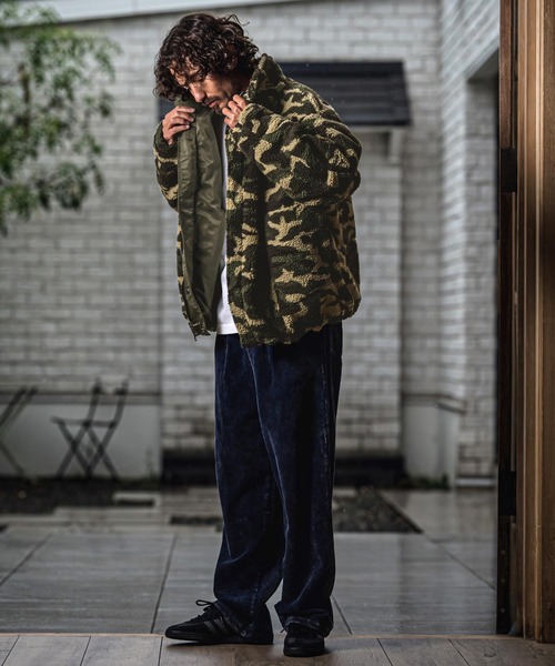 CAMBIO(カンビオ)の「mj11655- Reversible M-65 Short Mods Jacket リバーシブルショートモッズブルゾン(MIU-262-007)(モッズコート・メンズ・ブラック/オリーブ・L/M/S)」の14枚目の写真