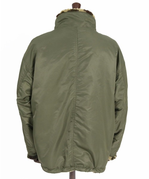 CAMBIO(カンビオ)の「mj11655- Reversible M-65 Short Mods Jacket リバーシブルショートモッズブルゾン(MIU-262-007)(モッズコート・メンズ・ブラック/オリーブ・L/M/S)」の17枚目の写真