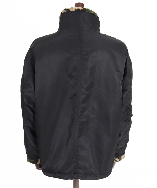 CAMBIO(カンビオ)の「mj11655- Reversible M-65 Short Mods Jacket リバーシブルショートモッズブルゾン(MIU-262-007)(モッズコート・メンズ・ブラック/オリーブ・L/M/S)」の22枚目の写真