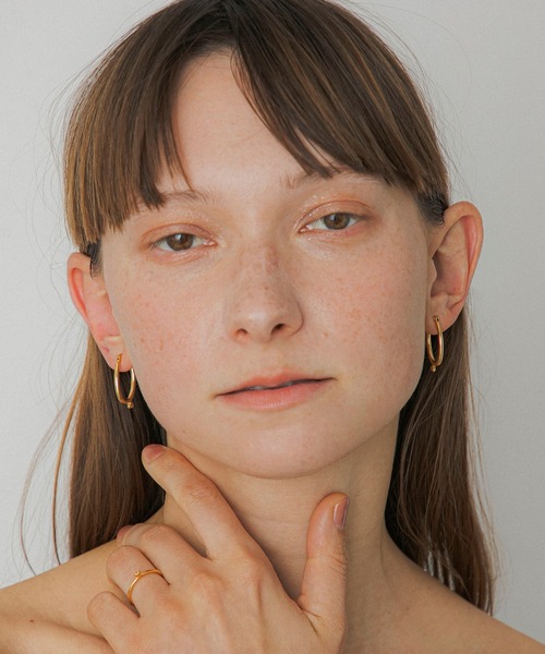 LAPUIS(ラピュイ)の「LAPUIS(ラピュイ)Petit heart pierced earrings(ピアス(両耳用)・レディース・マルチ/ゴールド・FREE)」の9枚目の写真