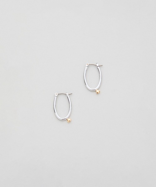 LAPUIS(ラピュイ)の「LAPUIS(ラピュイ)Petit heart pierced earrings(ピアス(両耳用)・レディース・マルチ/ゴールド・FREE)」の12枚目の写真