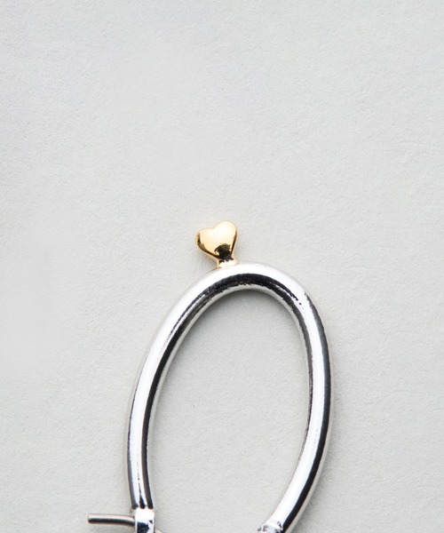 LAPUIS(ラピュイ)の「LAPUIS(ラピュイ)Petit heart pierced earrings(ピアス(両耳用)・レディース・マルチ/ゴールド・FREE)」の14枚目の写真