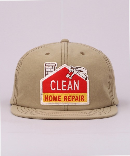 CA4LA（カシラ）の「REPAIR CAP N（キャップ・メンズ・ベージュ/ブラック・ONESIZE）」の3枚目の写真
