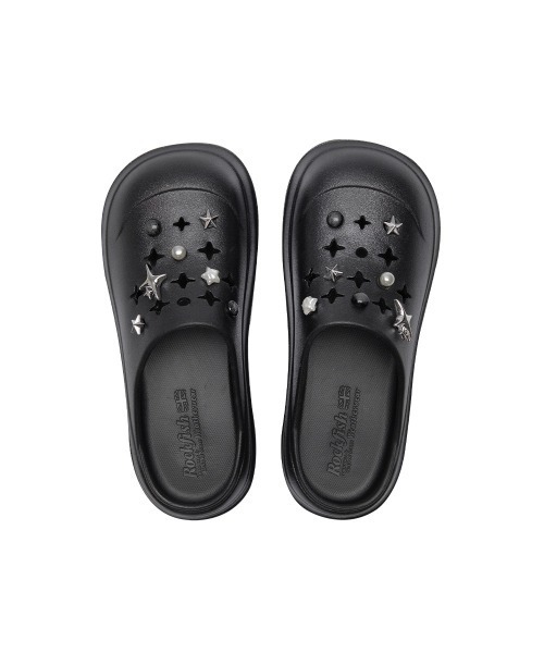 ROCKFISH WEATHERWEAR（ロックフィッシュウェザーウェア）の「[x clor] HAYDEN CLOG（サンダル・レディース・クリーム/ブラック系その他・25.0cm/24.0cm/23.0cm）」の6枚目の写真