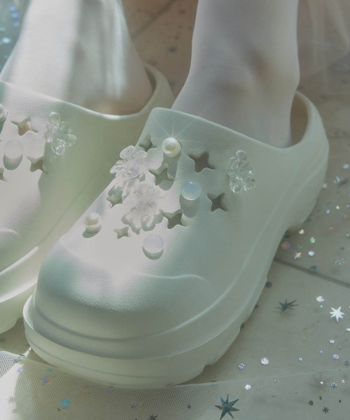 ROCKFISH WEATHERWEAR（ロックフィッシュウェザーウェア）の「[x clor] HAYDEN CLOG（サンダル・レディース・クリーム/ブラック系その他・25.0cm/24.0cm/23.0cm）」の22枚目の写真