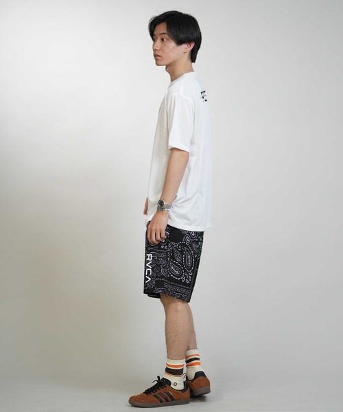 RVCA(ルーカ)の「RVCA/ルーカ STRAIGHT EDGE SS Tシャツ BG041217(Tシャツ/カットソー・メンズ・ブラック/ホワイト/カーキオリーブ・M/L)」の8枚目の写真