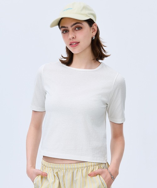 coca(coca)(コカ)の「\汗染み防止/Tシャツ(Tシャツ/カットソー・レディース・ホワイト・M)」の1枚目の写真