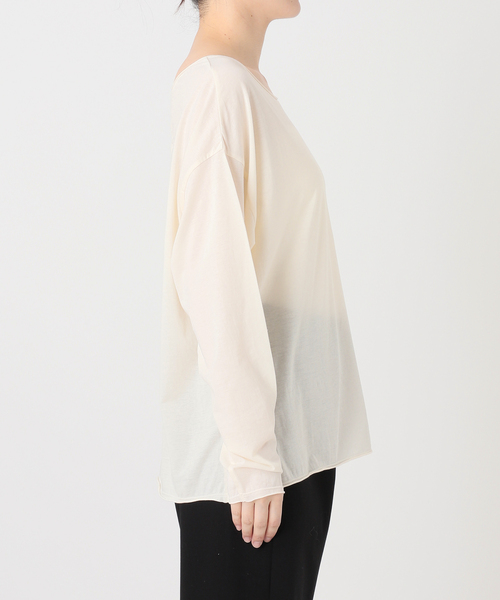 EMILY WEEK(エミリーウィーク)の「《追加3/新色》2WAYスナッププルオーバー(Tシャツ/カットソー・レディース・アイボリー/カーキ/ブルー系その他・FREE)」の15枚目の写真
