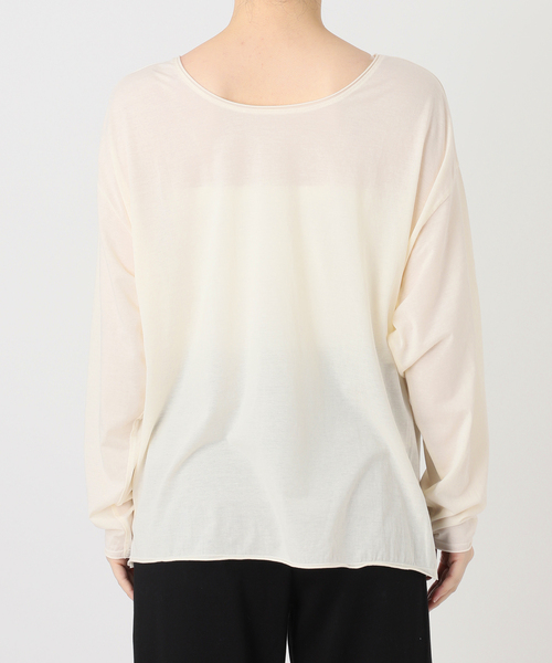 EMILY WEEK(エミリーウィーク)の「《追加3/新色》2WAYスナッププルオーバー(Tシャツ/カットソー・レディース・アイボリー/カーキ/ブルー系その他・FREE)」の7枚目の写真