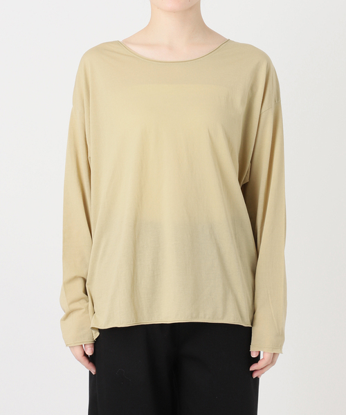 EMILY WEEK(エミリーウィーク)の「《追加3/新色》2WAYスナッププルオーバー(Tシャツ/カットソー・レディース・アイボリー/カーキ/ブルー系その他・FREE)」の10枚目の写真