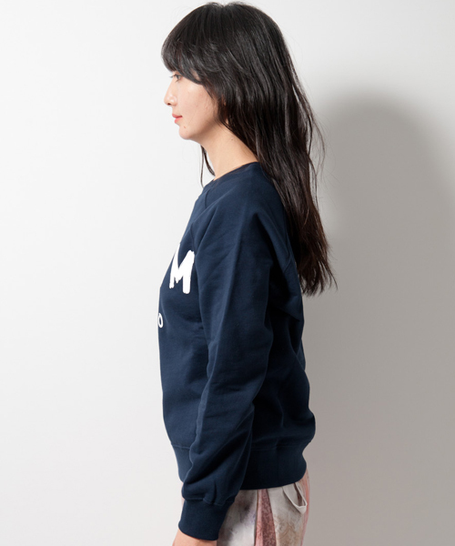 MSGM(エムエスジーエム)の「MSGMロゴスウェットトップス/208-MGM-MDM89(スウェット・レディース・ブルー/グレー・X-SMALL)」の8枚目の写真