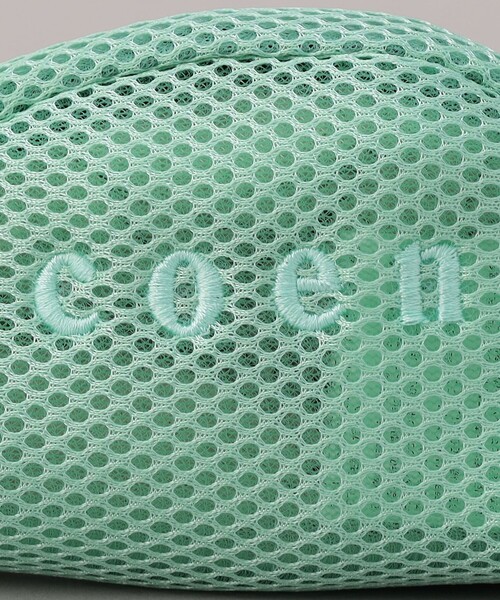coen(コーエン)の「【PenField(ペンフィールド)別注】メッシュネックポーチ(ショルダーバッグ・レディース・ブラック/ライム/モカ・FREE)」の18枚目の写真