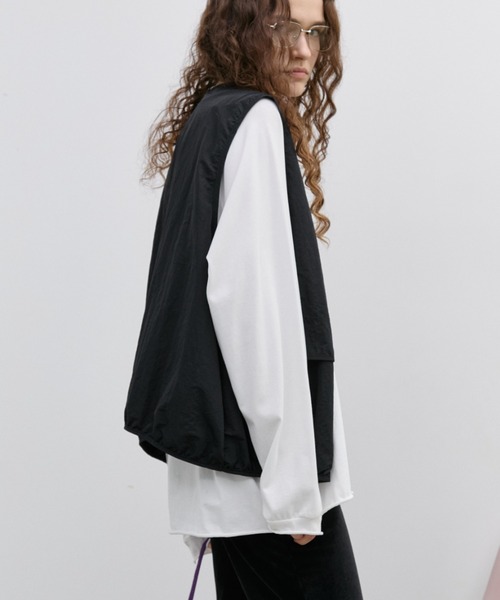 Auntie Rosa Holiday(アンティローザホリデー)の「オーバーサイズベーシックロンT(Tシャツ/カットソー・レディース・グレー/オフホワイト/ブラック/グリーン/ブラウン・FREE)」の17枚目の写真