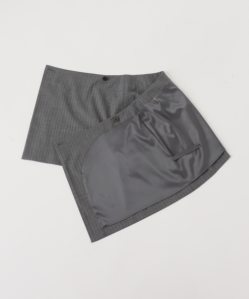 Spick & Span(スピックアンドスパン)の「トロラップミニスカート(スカート・レディース・その他1/ボルドー・38/36)」の21枚目の写真