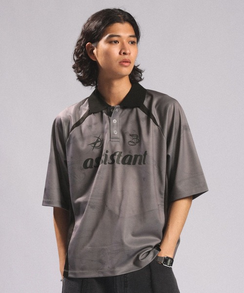 RAGEBLUE(レイジブルー)の「RING DOT GAME T-SHIRT/リングドットゲームTシャツ(Tシャツ/カットソー・メンズ・ブルー/グレー・LARGE/MEDIUM)」の2枚目の写真