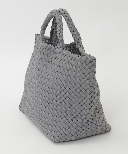 martinique（マルティニーク）の「【NAGHEDI/ナゲディ】St Barths Medium Tote Weave（トートバッグ・レディース・グレー・FREE）」の3枚目の写真