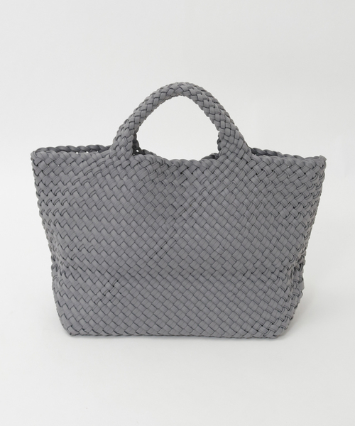 martinique（マルティニーク）の「【NAGHEDI/ナゲディ】St Barths Medium Tote Weave（トートバッグ・レディース・グレー・FREE）」の4枚目の写真