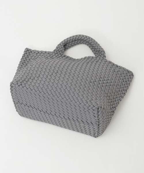 martinique（マルティニーク）の「【NAGHEDI/ナゲディ】St Barths Medium Tote Weave（トートバッグ・レディース・グレー・FREE）」の5枚目の写真