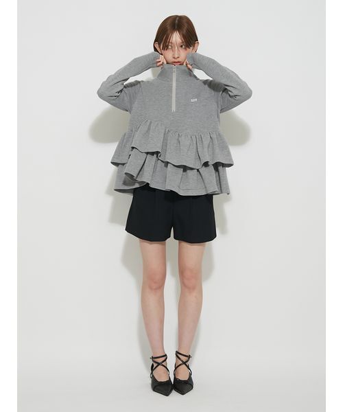 FURFUR(ファーファー)の「タックショートパンツ(その他パンツ・レディース・ネイビー/チェック・F)」の13枚目の写真