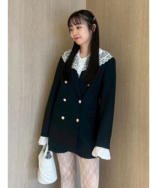 FURFUR(ファーファー)の「タックショートパンツ(その他パンツ・レディース・ネイビー/チェック・F)」の14枚目の写真