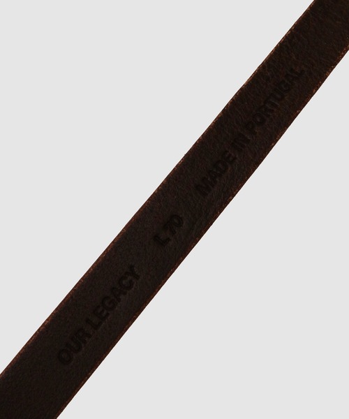 Our Legacy（アワーレガシー）の「OUR LEGACY 2 CM BELT（ベルト・メンズ・ブラウン・80/90/70）」の6枚目の写真