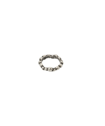 Pebble loop ring SILVER