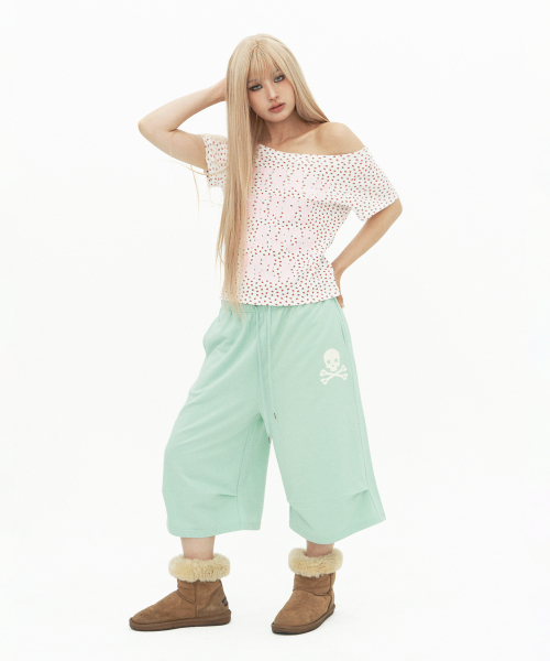 SETUP-EXE(セットアップイーエックスイー)の「STRAWBERRY DOT GRAPHIC TOP / WHITE(Tシャツ/カットソー・レディース・その他・OS)」の9枚目の写真