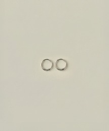 〈VATSURICA〉silver925 / シンプル フープピアス 10mm/12mm