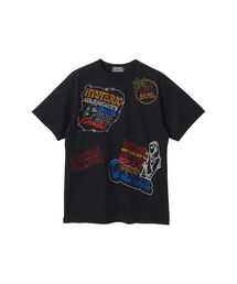 HYSTERIC GLAMOUR | HYSTERIC SCRATCH刺繍 Tシャツ(Tシャツ/カットソー)