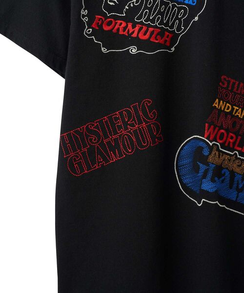 HYSTERIC GLAMOUR(ヒステリックグラマー)の「HYSTERIC SCRATCH刺繍 Tシャツ(Tシャツ/カットソー・メンズ・ホワイト/ブラック/ブルー・X-LARGE/LARGE/MEDIUM/SMALL)」の8枚目の写真