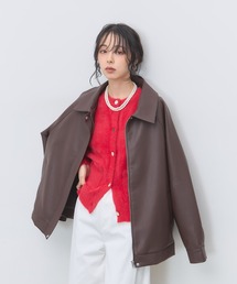 フェイクレザージャケット