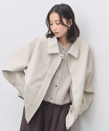 フェイクレザージャケット