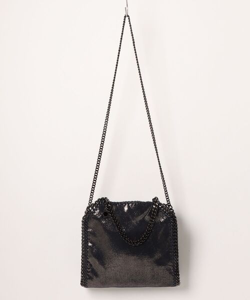 STELLA McCARTNEY(ステラマッカートニー)の「Falabella Mini Tote Bag / ファラベラ ミニ トートバッグ(ショルダーバッグ・レディース・ダークネイビー・ONE SIZE)」の3枚目の写真