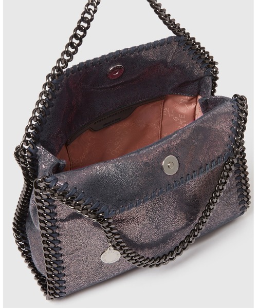STELLA McCARTNEY(ステラマッカートニー)の「Falabella Mini Tote Bag / ファラベラ ミニ トートバッグ(ショルダーバッグ・レディース・ダークネイビー・ONE SIZE)」の9枚目の写真