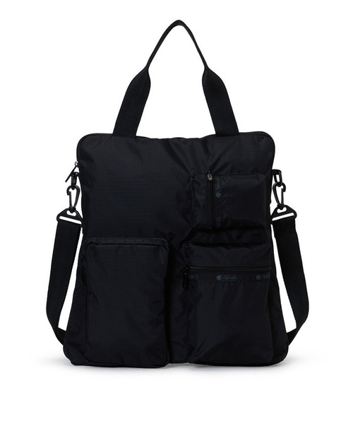 LeSportsac(レスポートサック)の「CARGO N/S TOTE リサイクルドブラックJP(ショルダーバッグ・レディース・ブラック・FREE)」の9枚目の写真
