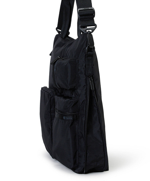 LeSportsac(レスポートサック)の「CARGO N/S TOTE リサイクルドブラックJP(ショルダーバッグ・レディース・ブラック・FREE)」の7枚目の写真