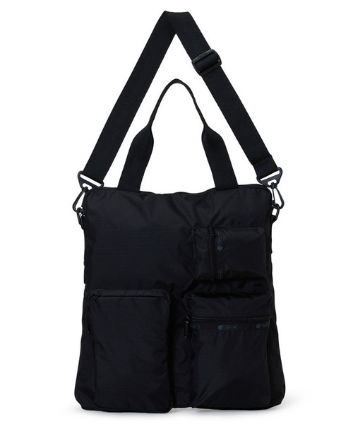 LeSportsac(レスポートサック)の「CARGO N/S TOTE リサイクルドブラックJP(ショルダーバッグ・レディース・ブラック・FREE)」の5枚目の写真