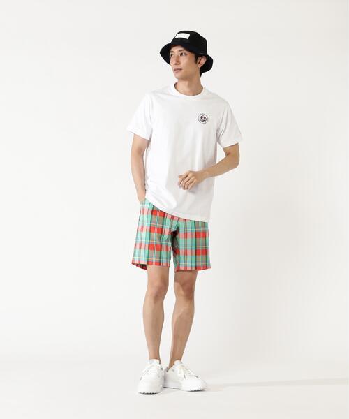 PEARLY GATES(パーリーゲイツ)の「【PEARLY GATES】40/2天竺グレース加工半袖Tシャツ(Tシャツ/カットソー・メンズ・ホワイト/ネイビー/イエロー・MEDIUM/LARGE/X-LARGE)」の12枚目の写真