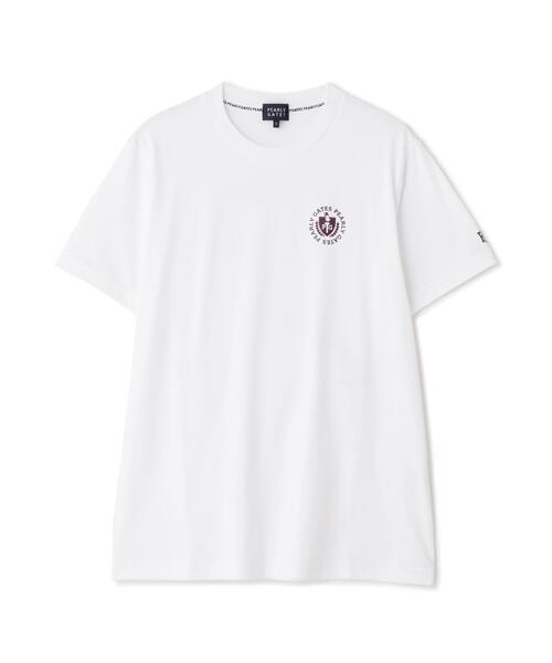 PEARLY GATES(パーリーゲイツ)の「【PEARLY GATES】40/2天竺グレース加工半袖Tシャツ(Tシャツ/カットソー・メンズ・ホワイト/ネイビー/イエロー・MEDIUM/LARGE/X-LARGE)」の15枚目の写真