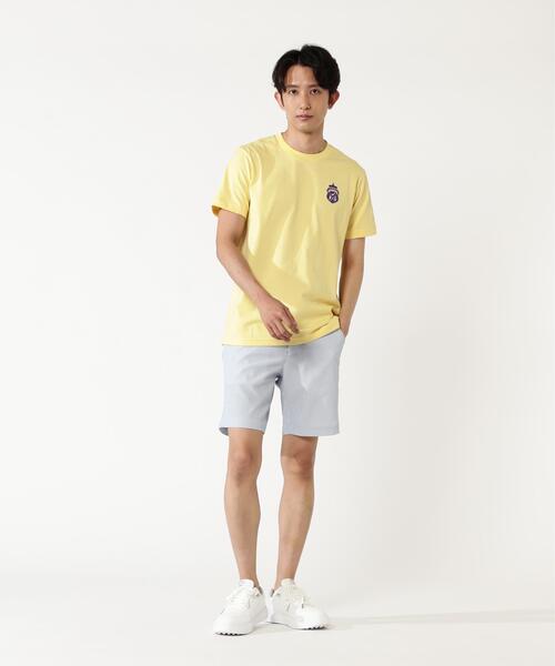 PEARLY GATES(パーリーゲイツ)の「【PEARLY GATES】40/2天竺グレース加工半袖Tシャツ(Tシャツ/カットソー・メンズ・ホワイト/ネイビー/イエロー・MEDIUM/LARGE/X-LARGE)」の18枚目の写真